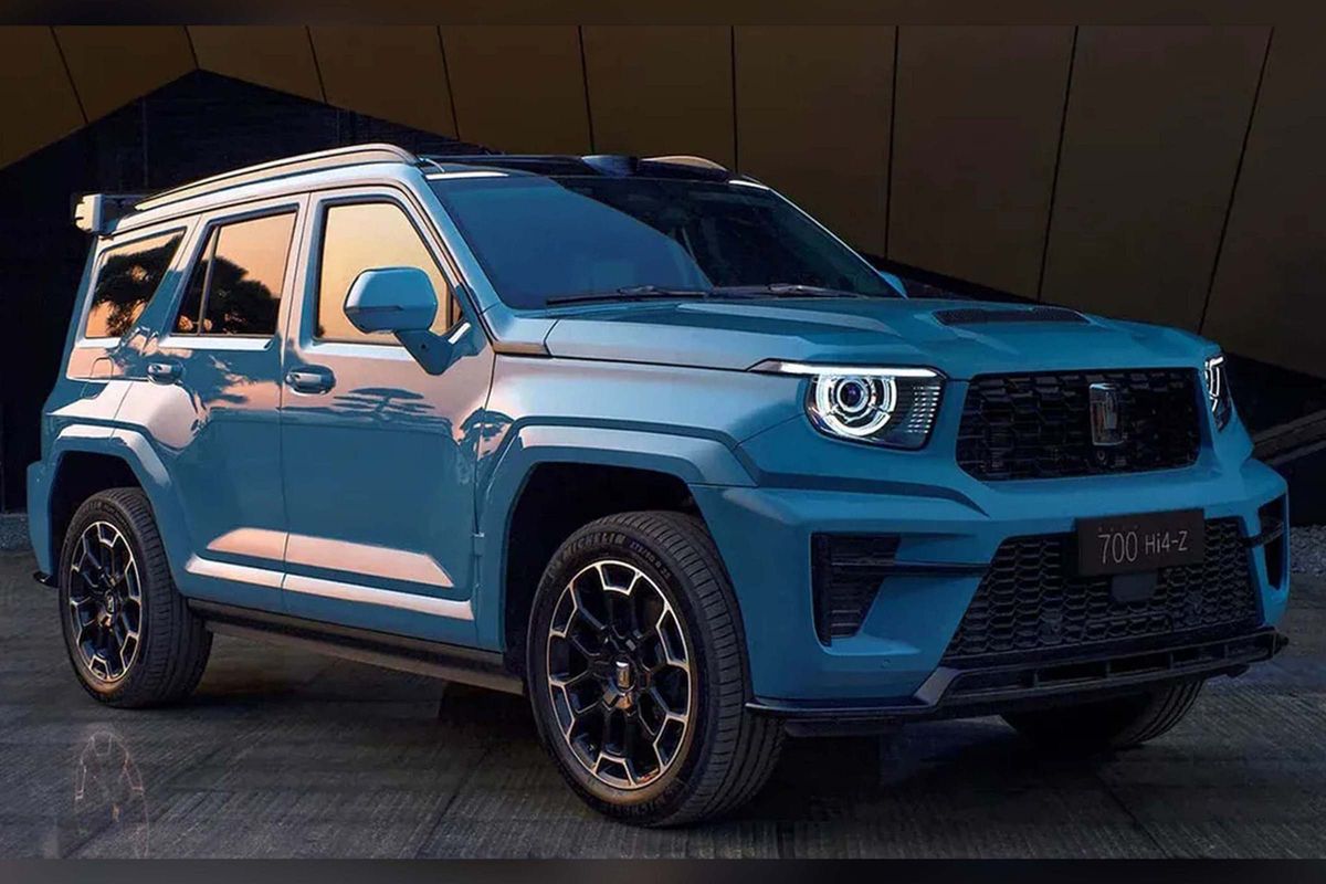 Foto: GWM - Mit 5,10 Metern Länge, über zwei Metern Breite und klassischem Leiterrahmen ist der Tank 700 ein echtes Full-Size-Offroad-Monster Foto: GWM - Mit 5,10 Metern Länge, über zwei Metern Breite und klassischem Leiterrahmen ist der Tank 700 ein echtes Full-Size-Offroad-Monster